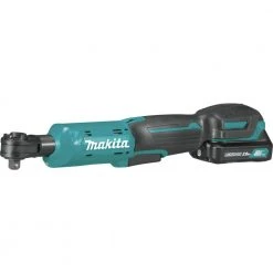 Makita RW01R1 12V Max CXT Lithium-Ion Cordless 3/8 In. / 1/4 In. Square Drive Ratchet Kit (2 Ah) -Cheap Makita Store mktnrw01r1 d
