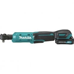 Makita RW01R1 12V Max CXT Lithium-Ion Cordless 3/8 In. / 1/4 In. Square Drive Ratchet Kit (2 Ah) -Cheap Makita Store mktnrw01r1 e