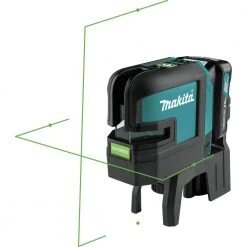 Makita SK106GDNAX 12V Max CXT Lithium-Ion Cordless Self-Leveling Cross-Line/4-Point Green Beam Laser Kit (2 Ah) -Cheap Makita Store mktnsk106gdnax i