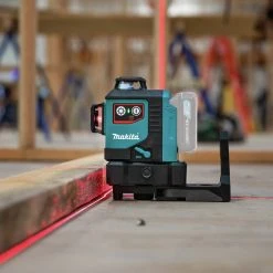 Makita SK700D 12V Max CXT Lithium-Ion Self-Leveling 360 Degrees Cordless 3-Plane Red Laser (Tool Only) -Cheap Makita Store mktnsk700d f
