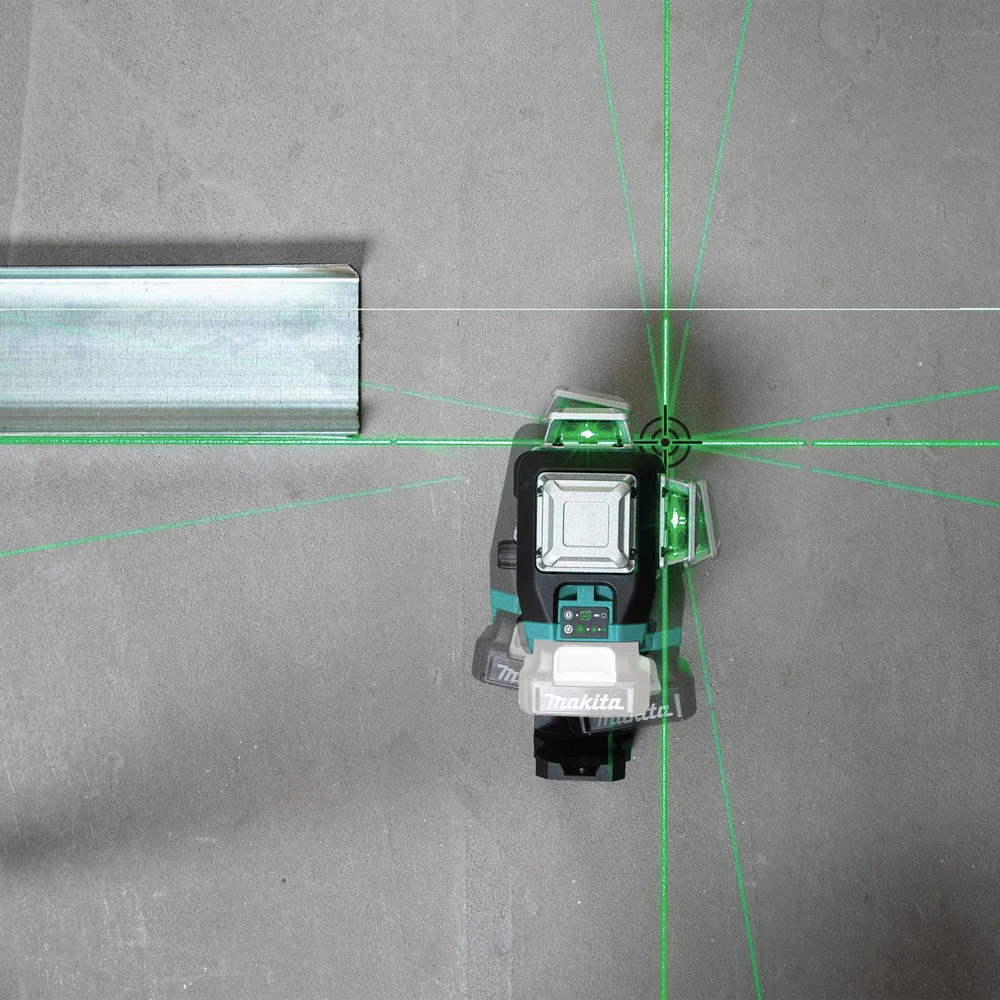 Makita SK700GD 12V Max CXT Lithium-Ion Self-Leveling 360 Degrees Cordless 3-Plane Green Laser (Tool Only) 8 Makita SK700GD 12V Max CXT Lithium-Ion Self-Leveling 360 Degrees Cordless 3-Plane Green Laser (Tool Only) - Image 7