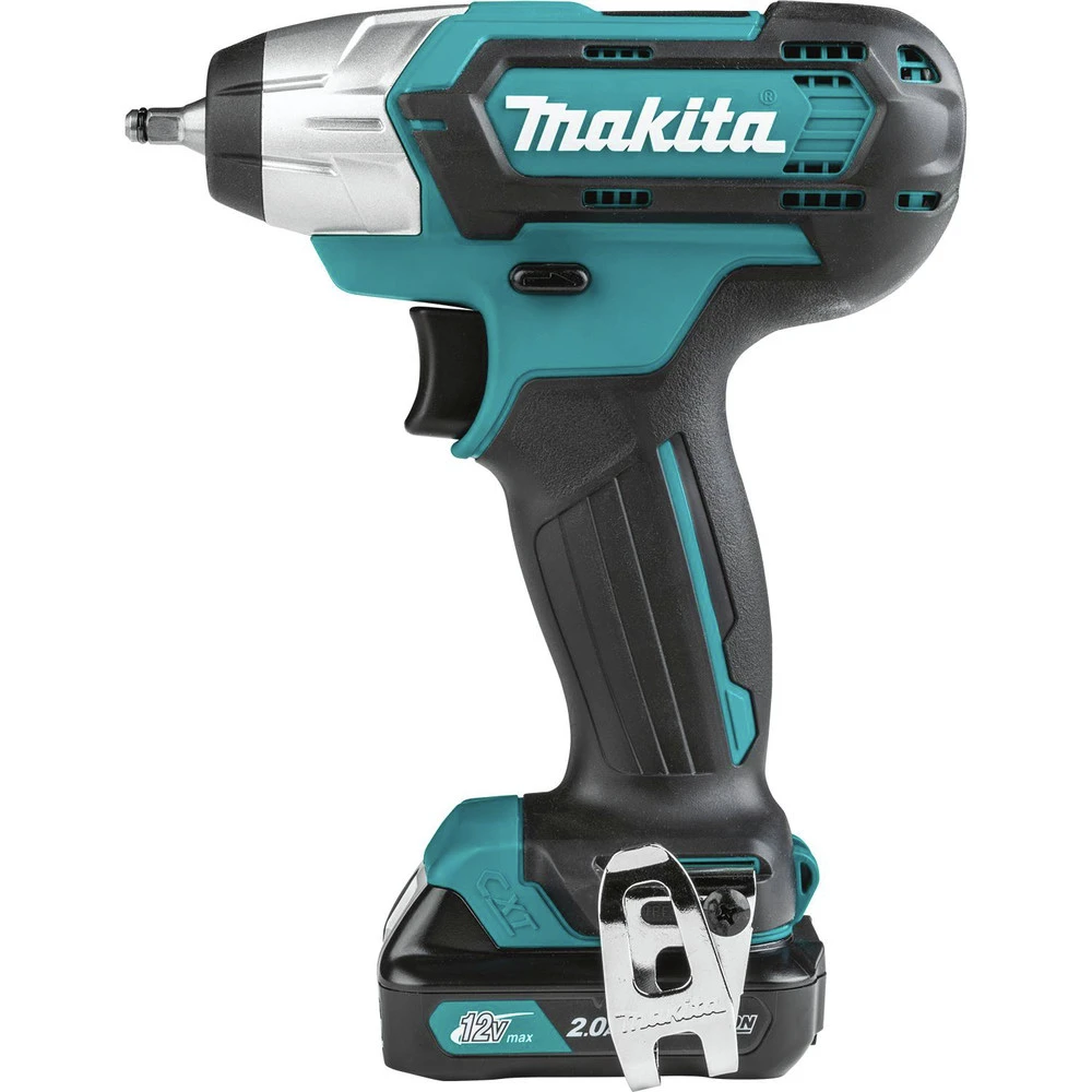 Makita WT04R1 12V Max CXT Lithium-Ion Cordless 1/4 In. Impact Wrench Kit (2 Ah) 4 Makita WT04R1 12V Max CXT Lithium-Ion Cordless 1/4 In. Impact Wrench Kit (2 Ah) - Image 2
