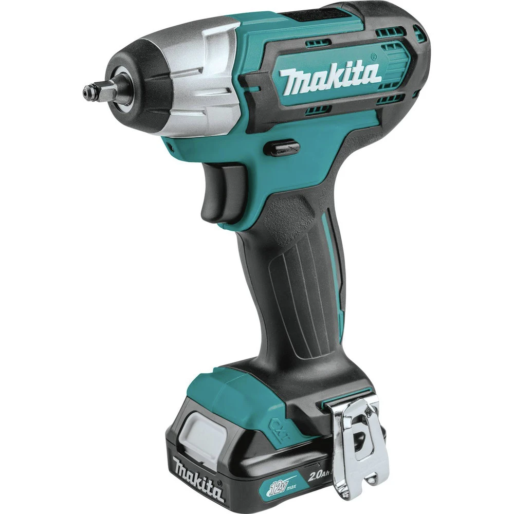 Makita WT04R1 12V Max CXT Lithium-Ion Cordless 1/4 In. Impact Wrench Kit (2 Ah) 5 Makita WT04R1 12V Max CXT Lithium-Ion Cordless 1/4 In. Impact Wrench Kit (2 Ah) - Image 3