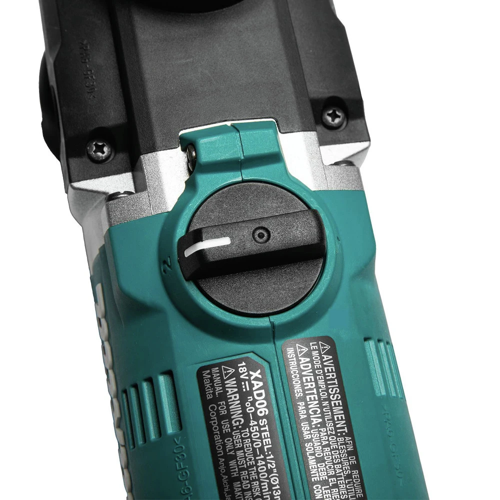 Makita XAD06Z 18V LXT Brushless Lithium-Ion 7/16 In. Cordless Hex Right Angle Drill (Tool Only) 9 Makita XAD06Z 18V LXT Brushless Lithium-Ion 7/16 In. Cordless Hex Right Angle Drill (Tool Only) - Image 7