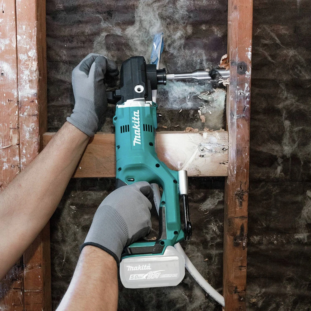 Makita XAD06Z 18V LXT Brushless Lithium-Ion 7/16 In. Cordless Hex Right Angle Drill (Tool Only) 13 Makita XAD06Z 18V LXT Brushless Lithium-Ion 7/16 In. Cordless Hex Right Angle Drill (Tool Only) - Image 11