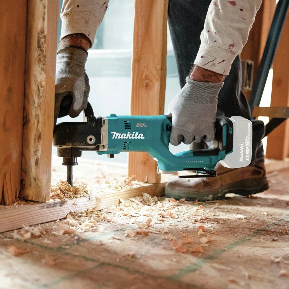 Makita XAD06Z 18V LXT Brushless Lithium-Ion 7/16 In. Cordless Hex Right Angle Drill (Tool Only) 14 Makita XAD06Z 18V LXT Brushless Lithium-Ion 7/16 In. Cordless Hex Right Angle Drill (Tool Only) - Image 12