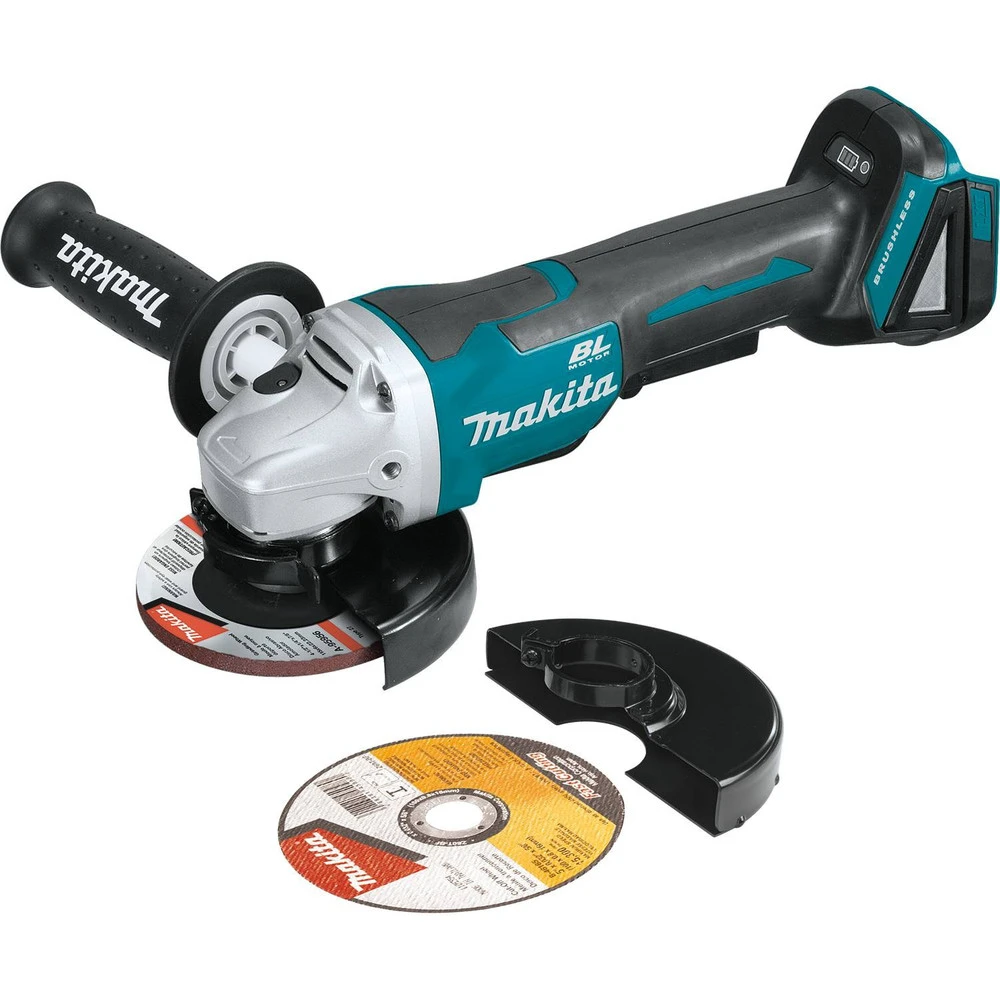Makita XAG11Z 18V LXT Lithium-Ion Brushless Cordless 4-1/2 / 5 In. Paddle Switch Cut-Off/Angle Grinder With Electric Brake (Tool Only) 3 Makita XAG11Z 18V LXT Lithium-Ion Brushless Cordless 4-1/2 / 5 In. Paddle Switch Cut-Off/Angle Grinder With Electric Brake (Tool Only)