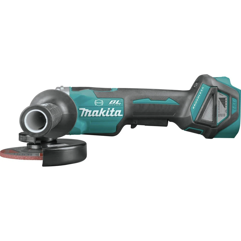Makita XAG20Z 18V LXT Lithium-Ion Brushless Cordless 4-1/2 In. Or 5 In. Paddle Switch Cut-Off/Angle Grinder With Electric Brake (Tool Only) 4 Makita XAG20Z 18V LXT Lithium-Ion Brushless Cordless 4-1/2 In. Or 5 In. Paddle Switch Cut-Off/Angle Grinder With Electric Brake (Tool Only) - Image 2