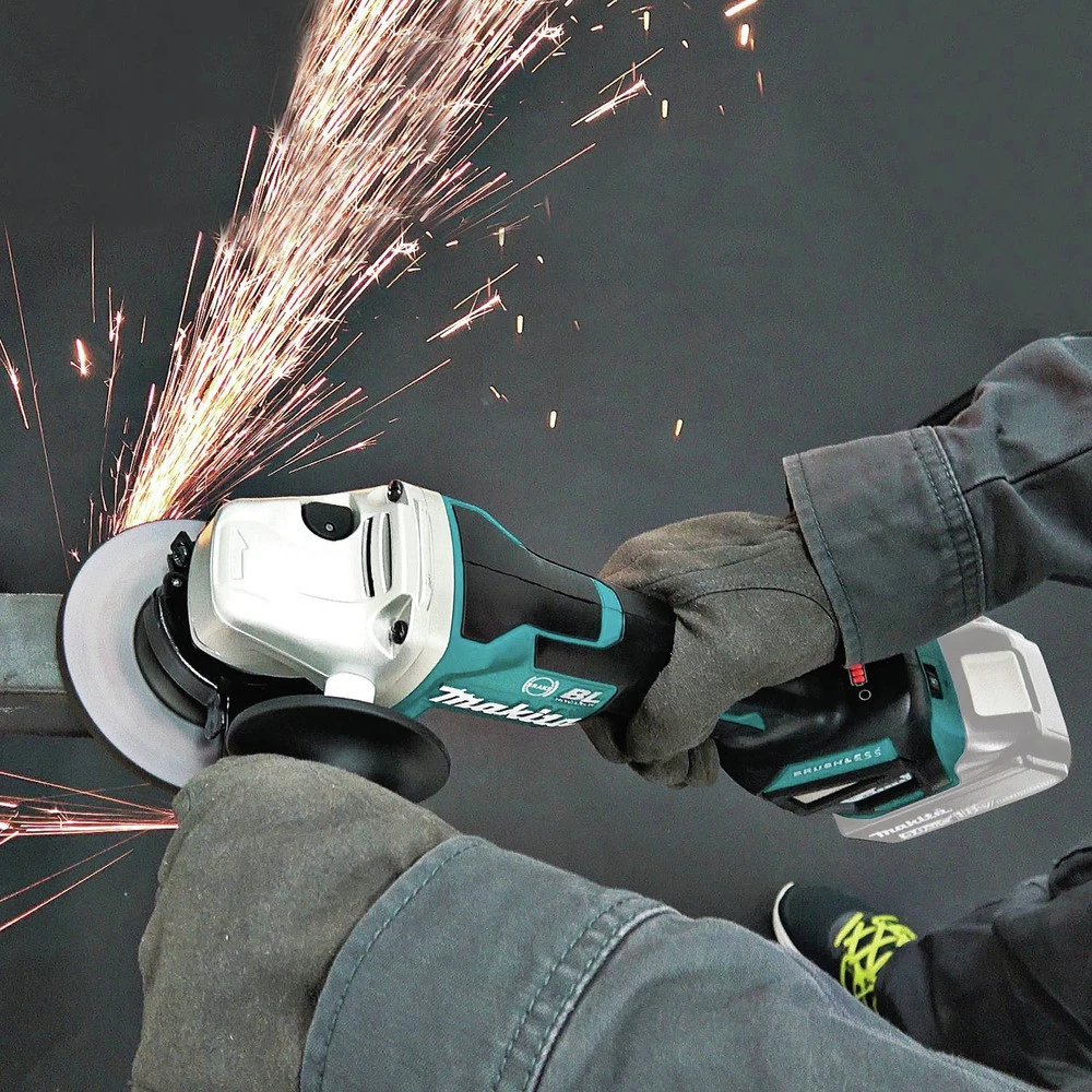 Makita XAG20Z 18V LXT Lithium-Ion Brushless Cordless 4-1/2 In. Or 5 In. Paddle Switch Cut-Off/Angle Grinder With Electric Brake (Tool Only) 14 Makita XAG20Z 18V LXT Lithium-Ion Brushless Cordless 4-1/2 In. Or 5 In. Paddle Switch Cut-Off/Angle Grinder With Electric Brake (Tool Only) - Image 12