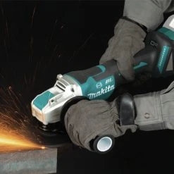 Makita XAG26Z 18V LXT Brushless Lithium-Ion 4-1/2 In. / 5 In. Cordless Paddle Switch X-LOCK Angle Grinder With AFT (Tool Only) -Cheap Makita Store mktnxag26z p