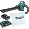 Makita XBU04PTV 18V X2 (36V) LXT Brushless Lithium-Ion Cordless Blower Kit With Vaccum Attachment (5 Ah) -Cheap Makita Store mktnxbu04ptv