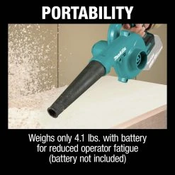 Makita XBU05Z 18V LXT Variable Speed Lithium-Ion Cordless Blower (Tool Only) -Cheap Makita Store mktnxbu05z g