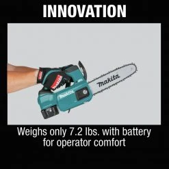 Makita XCU06SM1 18V LXT Brushless Lithium-Ion 10 In. Cordless Top Handle Chain Saw Kit (4 Ah) -Cheap Makita Store mktnxcu06sm1 o