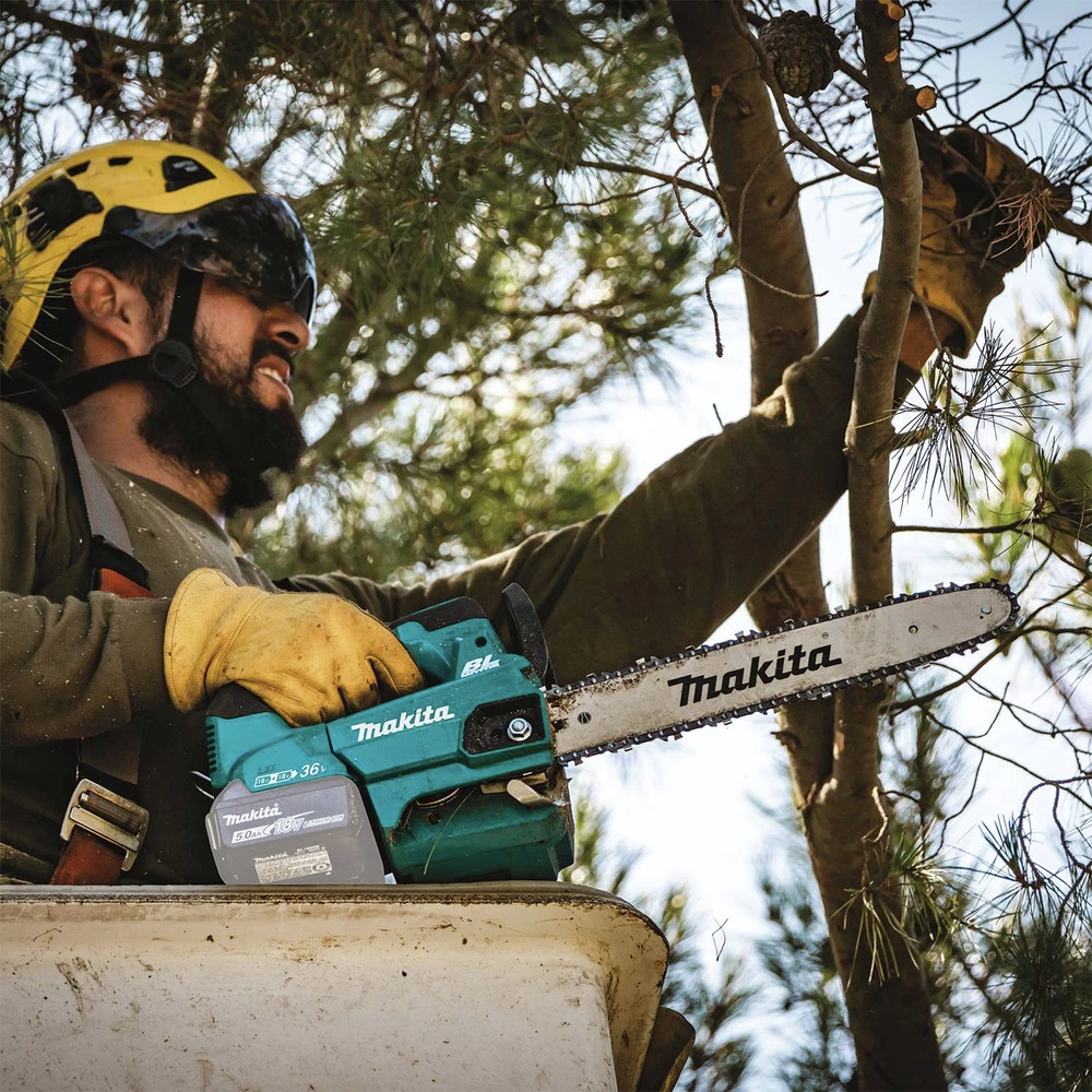 Makita XCU09Z 18V X2 (36V) LXT Lithium-Ion Brushless Cordless 16 In. Top Handle Chainsaw (Tool Only) 16 Makita XCU09Z 18V X2 (36V) LXT Lithium-Ion Brushless Cordless 16 In. Top Handle Chainsaw (Tool Only) - Image 14