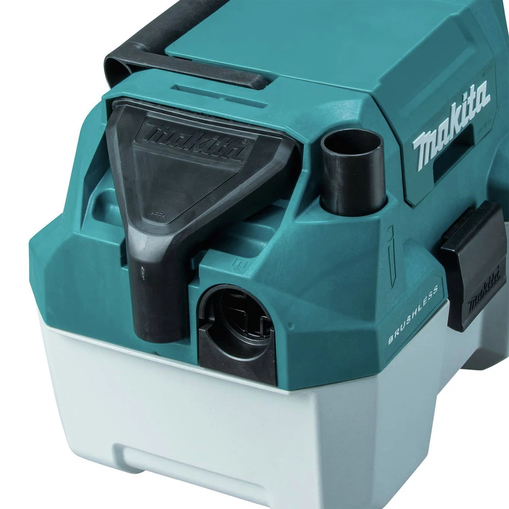 Makita XCV11Z 18V LXT Lithium-Ion Brushless 2 Gallon HEPA Filter Portable Wet/Dry Dust Extractor/Vacuum (Tool Only) 5 Makita XCV11Z 18V LXT Lithium-Ion Brushless 2 Gallon HEPA Filter Portable Wet/Dry Dust Extractor/Vacuum (Tool Only) - Image 3