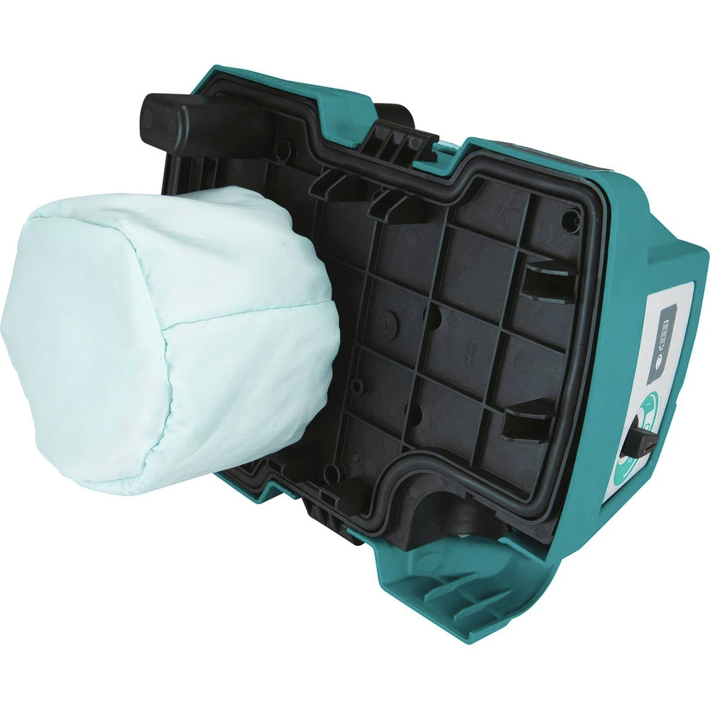 Makita XCV11Z 18V LXT Lithium-Ion Brushless 2 Gallon HEPA Filter Portable Wet/Dry Dust Extractor/Vacuum (Tool Only) 6 Makita XCV11Z 18V LXT Lithium-Ion Brushless 2 Gallon HEPA Filter Portable Wet/Dry Dust Extractor/Vacuum (Tool Only) - Image 4