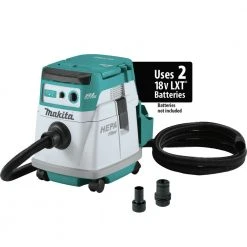 Makita XCV24ZX 18V X2 (36V) LXT Brushless Lithium-Ion 4 Gallon Cordless HEPA Filter Dry Dust Extractor (Tool Only) -Cheap Makita Store mktnxcv24zx i
