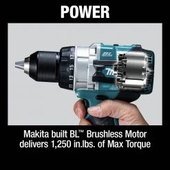 Makita XFD14T 18V LXT Brushless Lithium-Ion 1/2 In. Cordless Driver Drill Kit With 2 Batteries (5 Ah) -Cheap Makita Store mktnxfd14t j