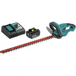 Makita XHU02M1 18V LXT 4.0 Ah Cordless Lithium-Ion 22 In. Hedge Trimmer Kit
