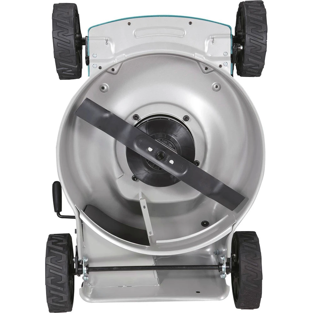 Makita XML03CM1 18V X2 (36V) LXT Brushless Lithium-Ion 18 In. Cordless Lawn Mower Kit With 4 Batteries (4 Ah) 5 Makita XML03CM1 18V X2 (36V) LXT Brushless Lithium-Ion 18 In. Cordless Lawn Mower Kit With 4 Batteries (4 Ah) - Image 3