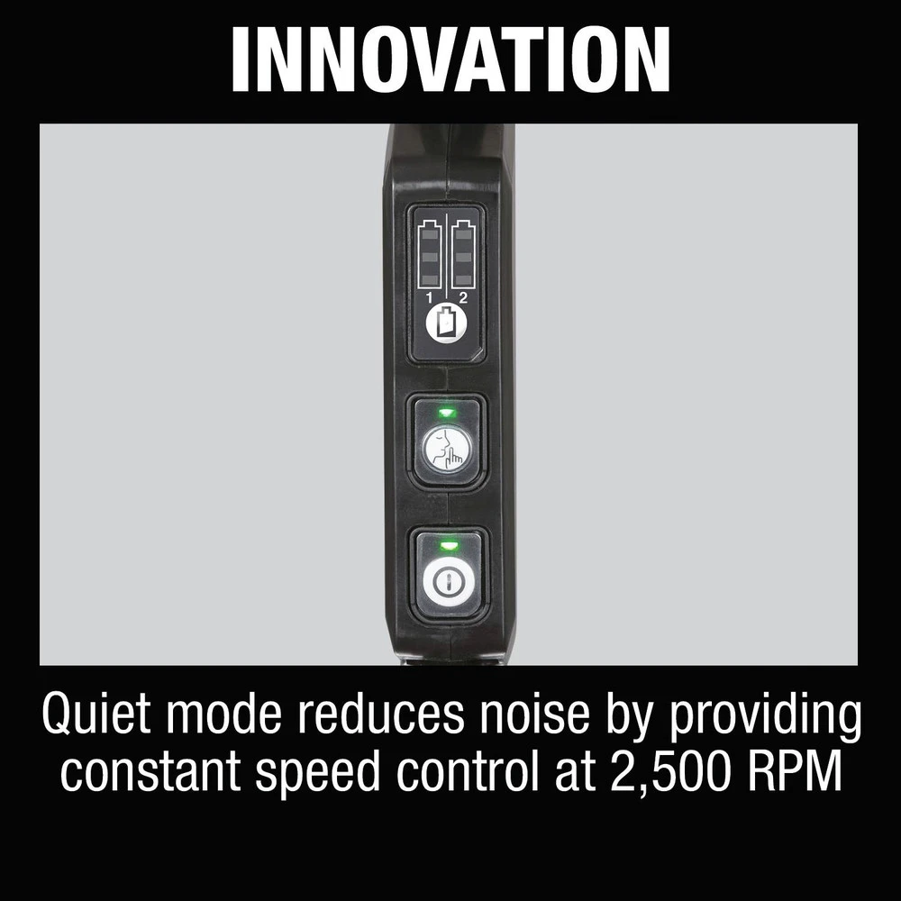 Makita XML03CM1 18V X2 (36V) LXT Brushless Lithium-Ion 18 In. Cordless Lawn Mower Kit With 4 Batteries (4 Ah) 10 Makita XML03CM1 18V X2 (36V) LXT Brushless Lithium-Ion 18 In. Cordless Lawn Mower Kit With 4 Batteries (4 Ah) - Image 8