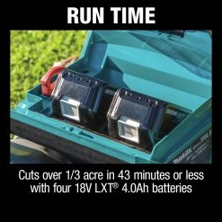 Makita XML03CM1 18V X2 (36V) LXT Brushless Lithium-Ion 18 In. Cordless Lawn Mower Kit With 4 Batteries (4 Ah) 28 Makita XML03CM1 18V X2 (36V) LXT Brushless Lithium-Ion 18 In. Cordless Lawn Mower Kit With 4 Batteries (4 Ah) -Cheap Makita Store mktnxml03cm1 h