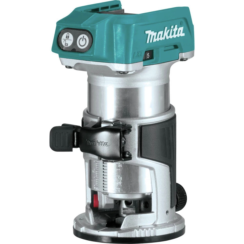 Makita XMT03Z-XTR01Z 18V LXT Lithium-Ion Cordless Oscillating Multi-Tool And Compact Brushless Cordless Router Bundle 6 Makita XMT03Z-XTR01Z 18V LXT Lithium-Ion Cordless Oscillating Multi-Tool And Compact Brushless Cordless Router Bundle - Image 4