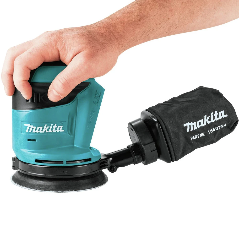 Makita XOB01Z-BL1840DC1 18V LXT Lithium-Ion 5 In. Cordless Random Orbit Sander And Battery With Charger Starter Pack Bundle (4 Ah) 16 Makita XOB01Z-BL1840DC1 18V LXT Lithium-Ion 5 In. Cordless Random Orbit Sander And Battery With Charger Starter Pack Bundle (4 Ah) - Image 14