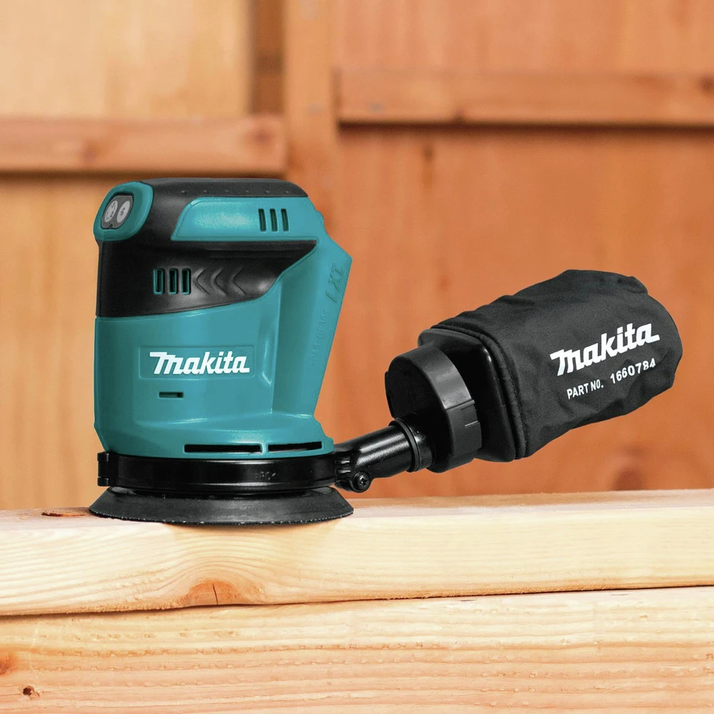 Makita XOB01Z 18V LXT Cordless Lithium-Ion 5 In. Random Orbit Sander (Tool Only) 7 Makita XOB01Z 18V LXT Cordless Lithium-Ion 5 In. Random Orbit Sander (Tool Only) - Image 5