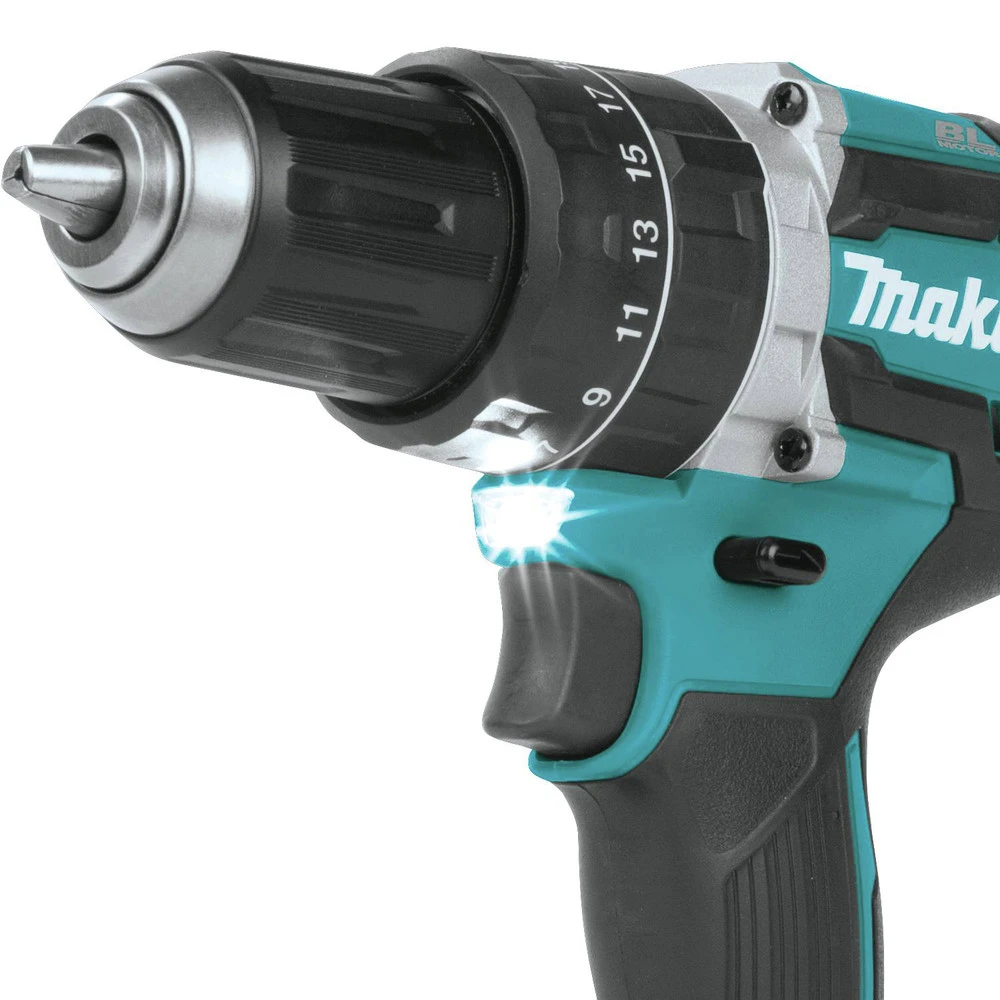 Makita XPH12Z 18V LXT Lithium-Ion Brushless 1/2 In. Cordless Hammer Drill (Tool Only) 5 Makita XPH12Z 18V LXT Lithium-Ion Brushless 1/2 In. Cordless Hammer Drill (Tool Only) - Image 3