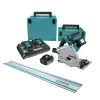 Makita XPS01PMJ-194368-5 18V X2 (36V) LXT Brushless Lithium-Ion 6-1/2 In. Cordless Plunge Circular Saw Kit With 2 Batteries (4 Ah) And 55 In. Guide Rail 1 Makita XPS01PMJ-194368-5 18V X2 (36V) LXT Brushless Lithium-Ion 6-1/2 In. Cordless Plunge Circular Saw Kit With 2 Batteries (4 Ah) And 55 In. Guide Rail -Cheap Makita Store mktnxps01pmj 194368 5 bndl
