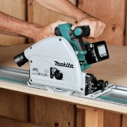 Makita XPS01PMJ-194368-5 18V X2 (36V) LXT Brushless Lithium-Ion 6-1/2 In. Cordless Plunge Circular Saw Kit With 2 Batteries (4 Ah) And 55 In. Guide Rail 44 Makita XPS01PMJ-194368-5 18V X2 (36V) LXT Brushless Lithium-Ion 6-1/2 In. Cordless Plunge Circular Saw Kit With 2 Batteries (4 Ah) And 55 In. Guide Rail -Cheap Makita Store mktnxps01pmj 194368 5 bndl s