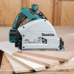 Makita XPS01PMJ 18V X2 (36V) LXT Brushless Lithium-Ion 6-1/2 In. Cordless Plunge Circular Saw Kit With 2 Batteries (4 Ah) -Cheap Makita Store mktnxps01pmj y