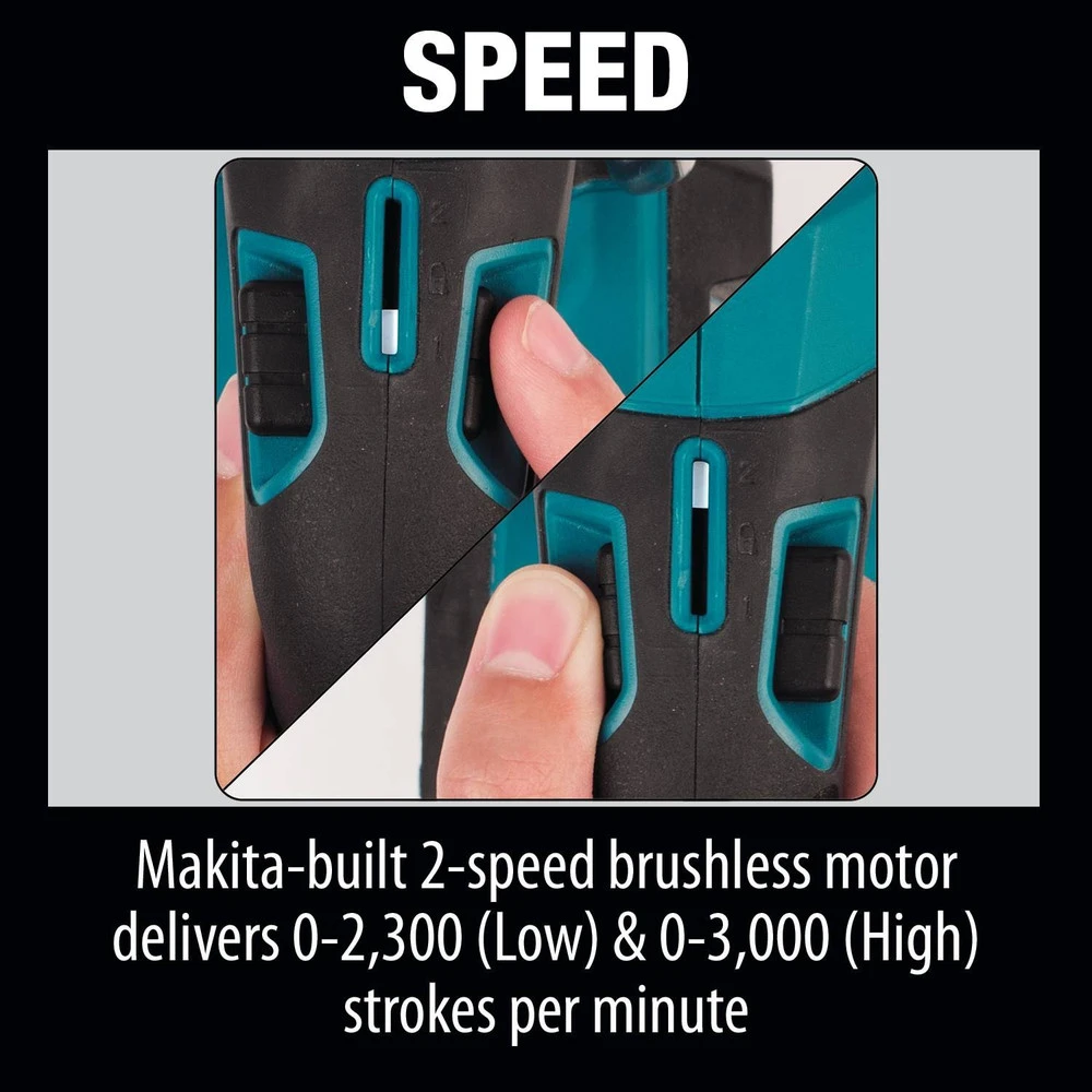 Makita XRJ05Z LXT 18V Cordless Lithium-Ion Brushless Reciprocating Saw (Tool Only) 21 Makita XRJ05Z LXT 18V Cordless Lithium-Ion Brushless Reciprocating Saw (Tool Only) - Image 19