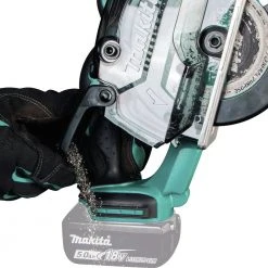 Makita XSC03Z 18V LXT Lithium-Ion Cordless 5-3/8 In. Metal Cutting Saw With Electric Brake And Chip Collector (Tool Only) -Cheap Makita Store mktnxsc03z d