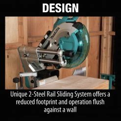 Makita XSL06PM 36V (18V X2) LXT Brushless Lithium-Ion 10 In. Cordless Dual-Bevel Sliding Compound Miter Saw With Laser Kit And 2 Batteries (4 Ah) -Cheap Makita Store mktnxsl06pm d