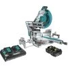Makita XSL07PT 18V X2 LXT Lithium-Ion (36V) Brushless Cordless 12 In. Dual-Bevel Sliding Compound Miter Saw Kit With Laser (5 Ah) -Cheap Makita Store mktnxsl07pt