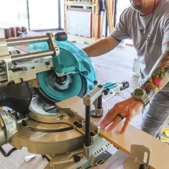 Makita XSL07PT 18V X2 LXT Lithium-Ion (36V) Brushless Cordless 12 In. Dual-Bevel Sliding Compound Miter Saw Kit With Laser (5 Ah) -Cheap Makita Store mktnxsl07pt x