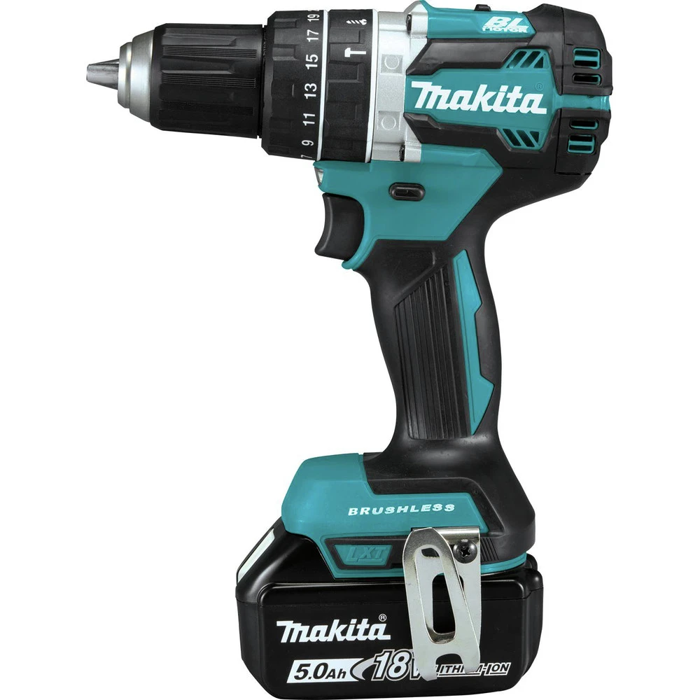 Makita XT269T 18V LXT Brushless Lithium-Ion 2-Tool Cordless Combo Kit (5 Ah) 5 Makita XT269T 18V LXT Brushless Lithium-Ion 2-Tool Cordless Combo Kit (5 Ah) - Image 3