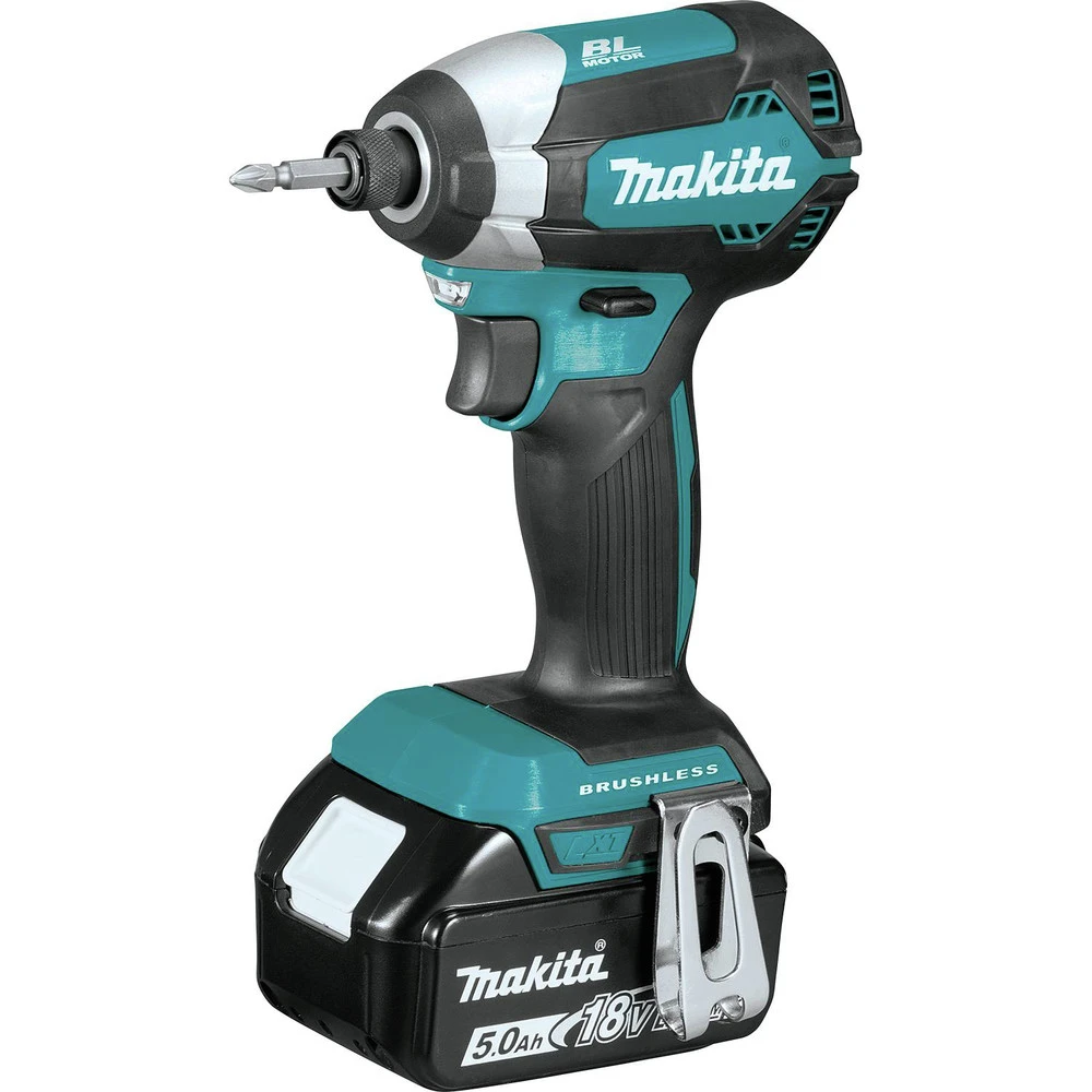 Makita XT269T 18V LXT Brushless Lithium-Ion 2-Tool Cordless Combo Kit (5 Ah) 7 Makita XT269T 18V LXT Brushless Lithium-Ion 2-Tool Cordless Combo Kit (5 Ah) - Image 5