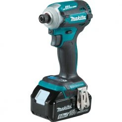 Makita XT288T 18V LXT Brushless Lithium-Ion 1/2 In. Cordless Hammer Drill Driver/ 4-Speed Impact Driver Combo Kit (5 Ah) 19 Makita XT288T 18V LXT Brushless Lithium-Ion 1/2 In. Cordless Hammer Drill Driver/ 4-Speed Impact Driver Combo Kit (5 Ah) -Cheap Makita Store mktnxt288t b
