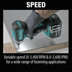 Makita XT291T 18V LXT Brushless Lithium-Ion 1/2 In. Cordless Hammer Drill Driver And Impact Driver Combo Kit With 2 Batteries (5 Ah) 22 Makita XT291T 18V LXT Brushless Lithium-Ion 1/2 In. Cordless Hammer Drill Driver And Impact Driver Combo Kit With 2 Batteries (5 Ah) -Cheap Makita Store mktnxt291t d