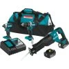Makita XT328M 18V LXT Brushless Lithium-Ion 3-Tool Cordless Combo Kit (4 Ah) -Cheap Makita Store mktnxt328m