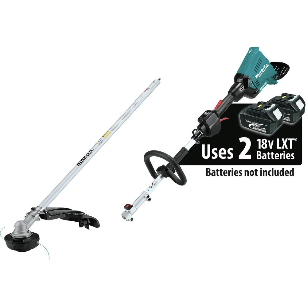 Makita XUX01ZM5 18V X2 LXT Lithium-Ion Brushless Cordless Couple Shaft Power Head With String Trimmer Attachment (Tool Only) 4 Makita XUX01ZM5 18V X2 LXT Lithium-Ion Brushless Cordless Couple Shaft Power Head With String Trimmer Attachment (Tool Only) - Image 2