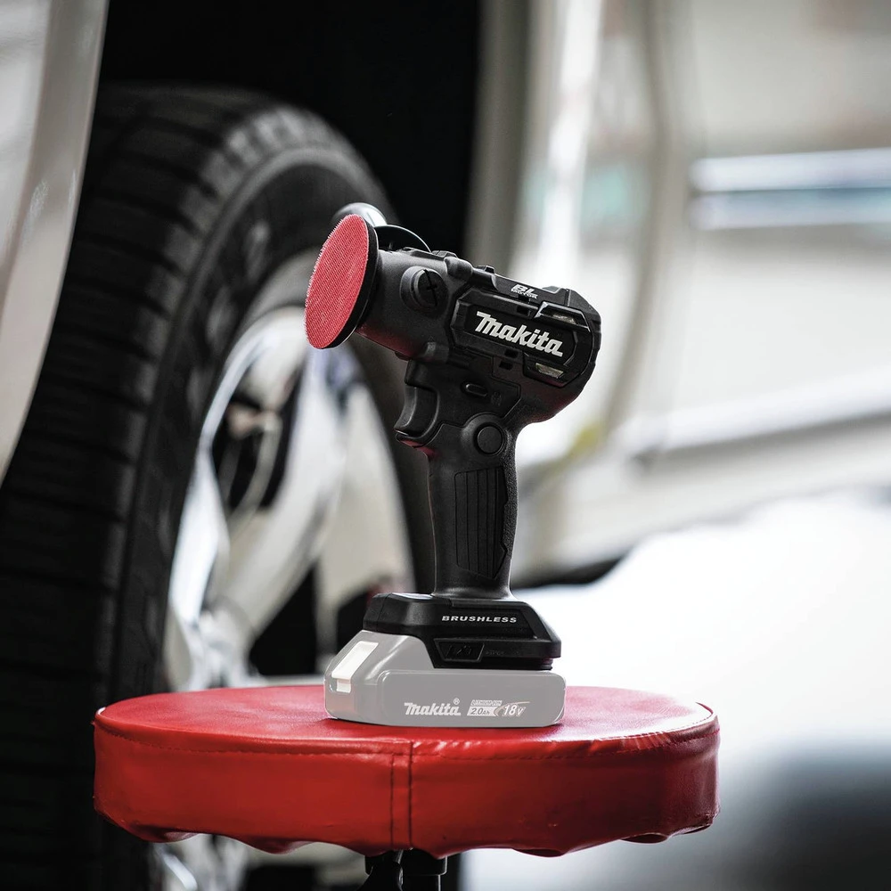 Makita XVP01ZB 18V LXT Brushless Sub-Compact Lithium-Ion Cordless 3 In. Polisher /2 In. Sander (Tool Only) 13 Makita XVP01ZB 18V LXT Brushless Sub-Compact Lithium-Ion Cordless 3 In. Polisher /2 In. Sander (Tool Only) - Image 11