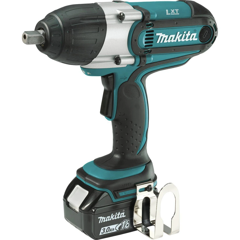 Makita XWT04S1 18V LXT Brushed Lithium-Ion 1/2 In. Cordless Square Drive Impact Wrench Kit (3 Ah) 5 Makita XWT04S1 18V LXT Brushed Lithium-Ion 1/2 In. Cordless Square Drive Impact Wrench Kit (3 Ah) - Image 3