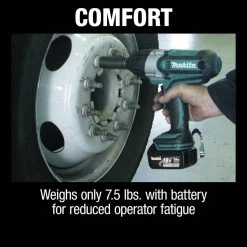 Makita XWT04S1 18V LXT Brushed Lithium-Ion 1/2 In. Cordless Square Drive Impact Wrench Kit (3 Ah) 32 Makita XWT04S1 18V LXT Brushed Lithium-Ion 1/2 In. Cordless Square Drive Impact Wrench Kit (3 Ah) -Cheap Makita Store mktnxwt04s1 i