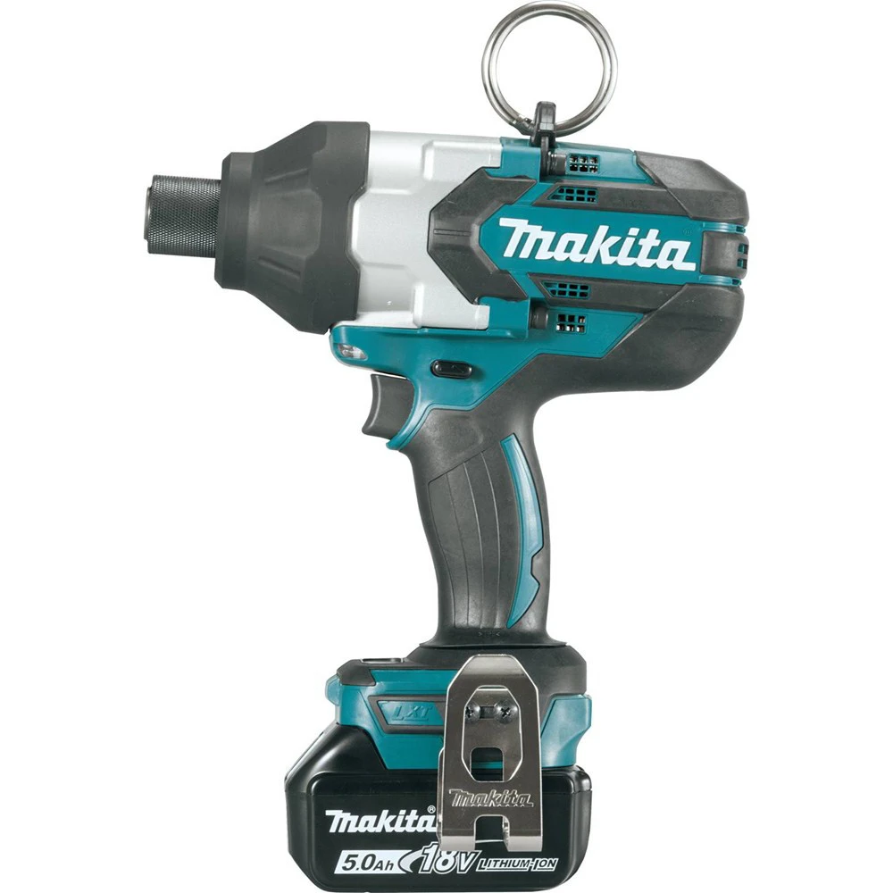 Makita XWT09T 18V Lithium-Ion Brushless High Torque 7/16 In. Hex Impact Wrench Kit 3 Makita XWT09T 18V Lithium-Ion Brushless High Torque 7/16 In. Hex Impact Wrench Kit