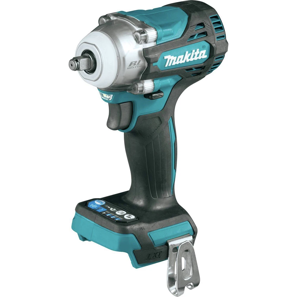 Makita XWT16Z 18V LXT Brushless Lithium-Ion 3/8 In. Square Drive Cordless 4-Speed Impact Wrench With Friction Ring Anvil (Tool Only) 3 Makita XWT16Z 18V LXT Brushless Lithium-Ion 3/8 In. Square Drive Cordless 4-Speed Impact Wrench With Friction Ring Anvil (Tool Only)