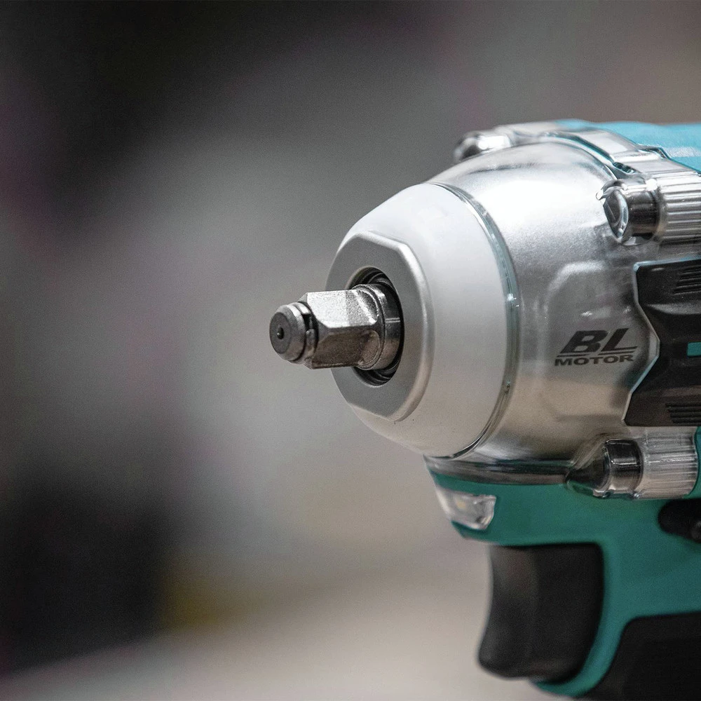 Makita XWT16Z 18V LXT Brushless Lithium-Ion 3/8 In. Square Drive Cordless 4-Speed Impact Wrench With Friction Ring Anvil (Tool Only) 4 Makita XWT16Z 18V LXT Brushless Lithium-Ion 3/8 In. Square Drive Cordless 4-Speed Impact Wrench With Friction Ring Anvil (Tool Only) - Image 2